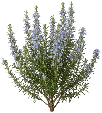 Rosemary cut-out illustration