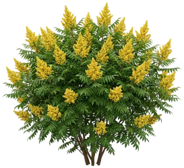 Smooth Sumac cut-out illustration
