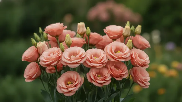 Apricot Lisianthus