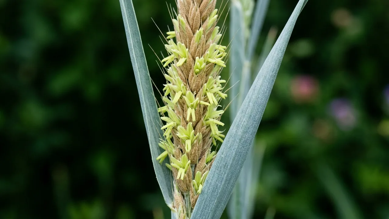 Canyon Prince Wild Rye (Leymus condensatus 'Canyon Prince') - foliage plant, illustrated plant card