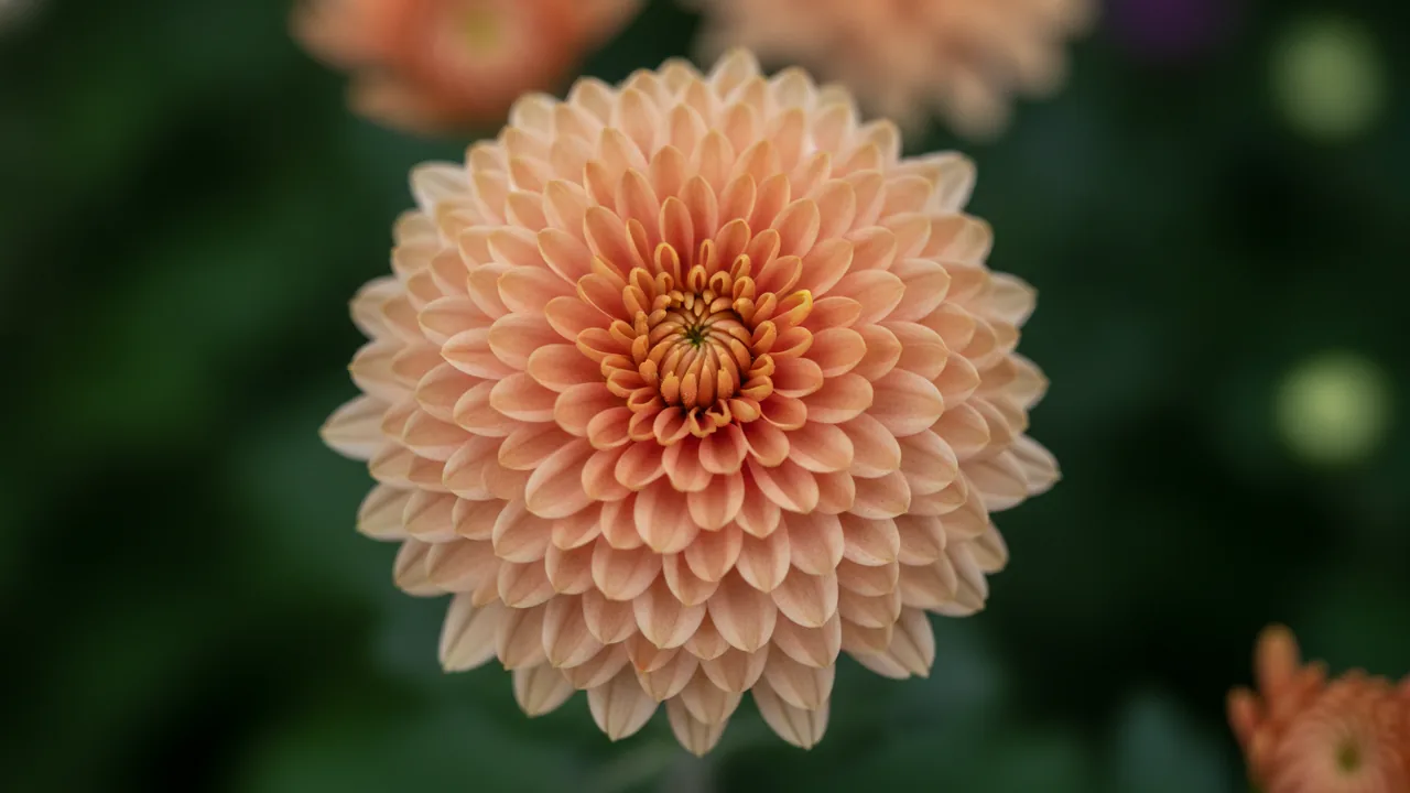 Sheffield Pink (Chrysanthemum 'Sheffield Pink') - pink flowers, illustrated plant card
