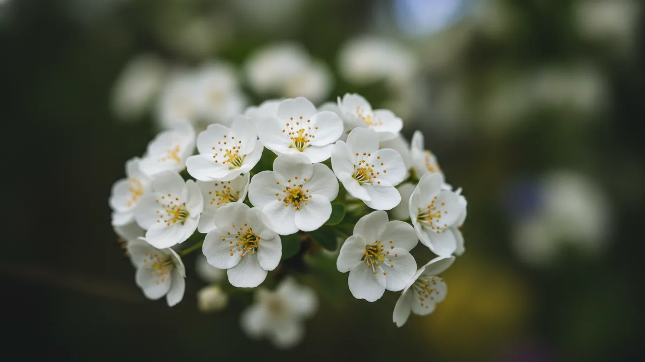 Cole's Select (Amelanchier × grandiflora 'Cole's Select') - white flowers, illustrated plant card