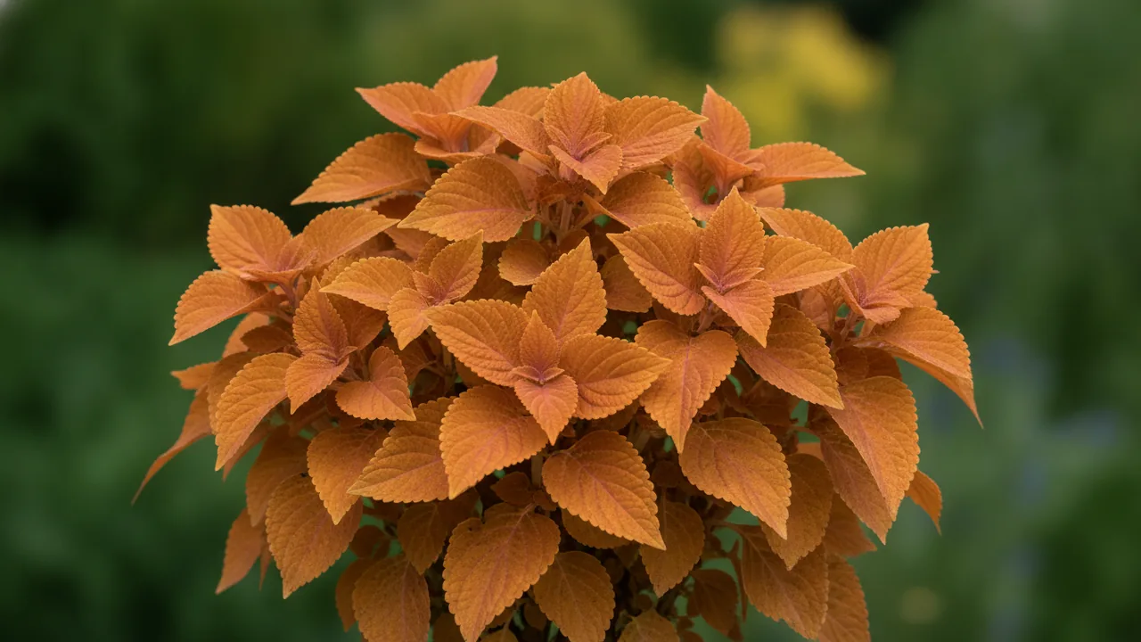 Campfire (Coleus 'Campfire') - foliage plant, illustrated plant card