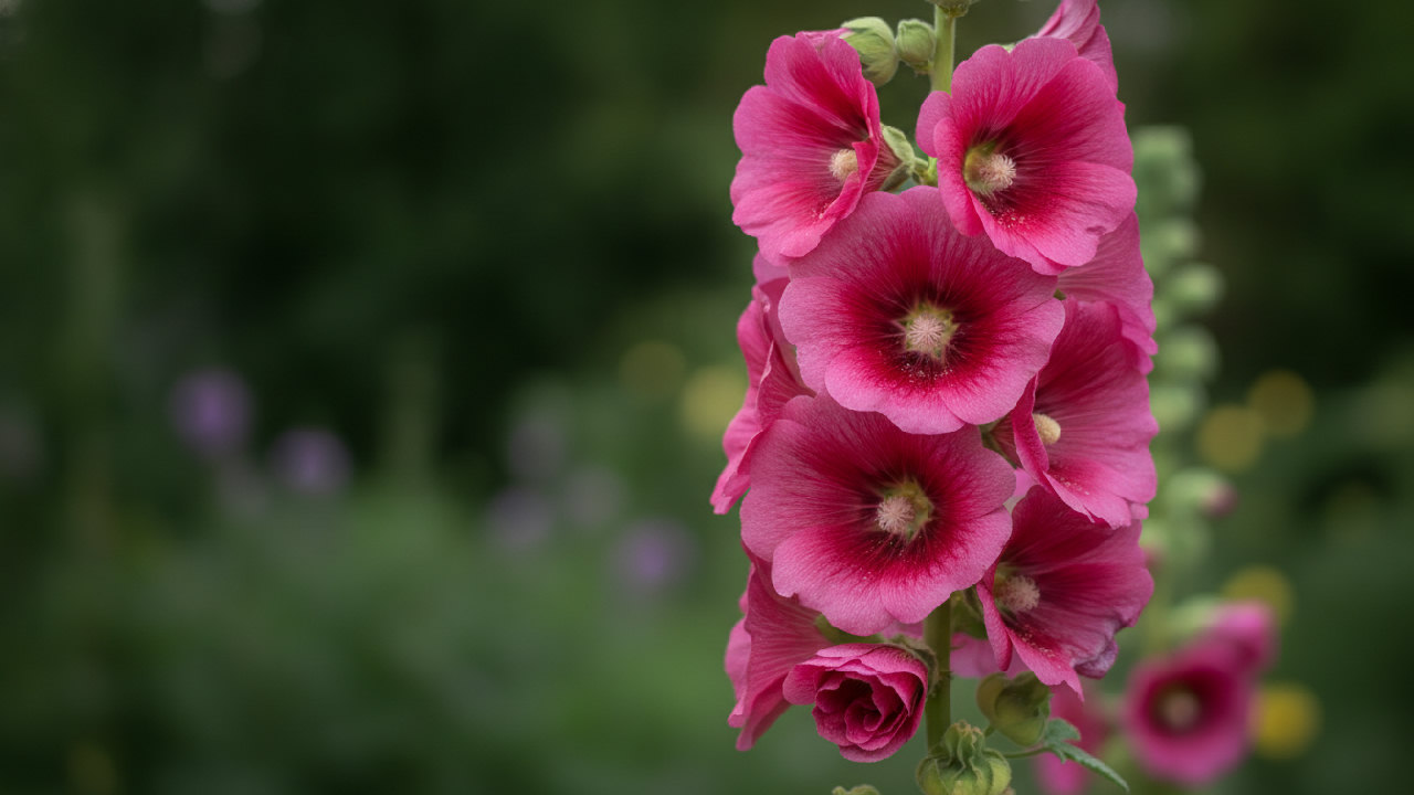 Hollyhock 'Old Barn'