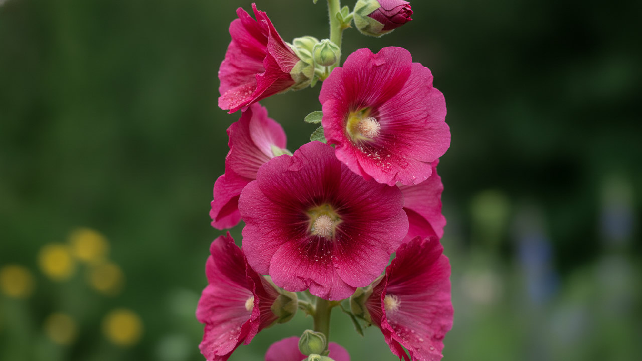 Hollyhock 'Old Barnyard'