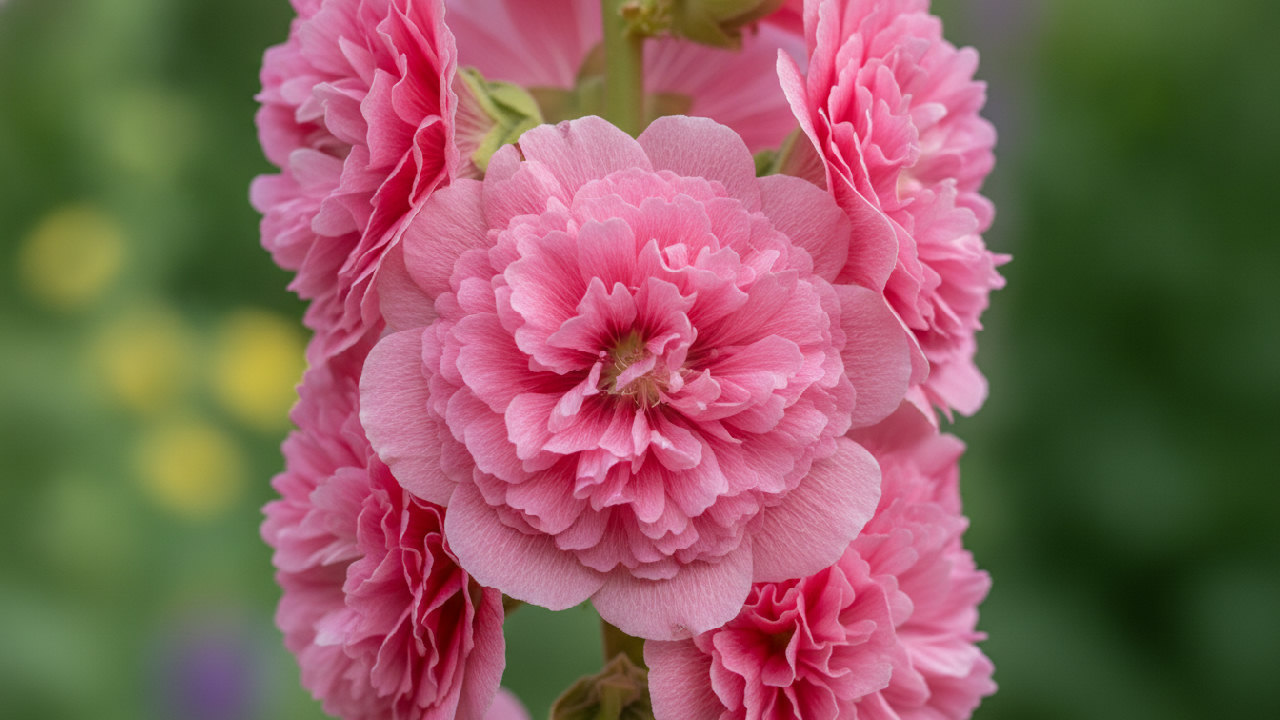 Hollyhock 'Chater's Double'