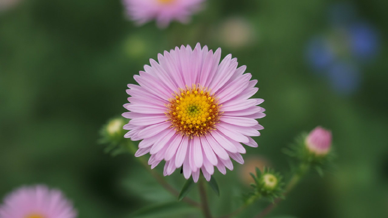 New England Aster 'Harrington's Pink'