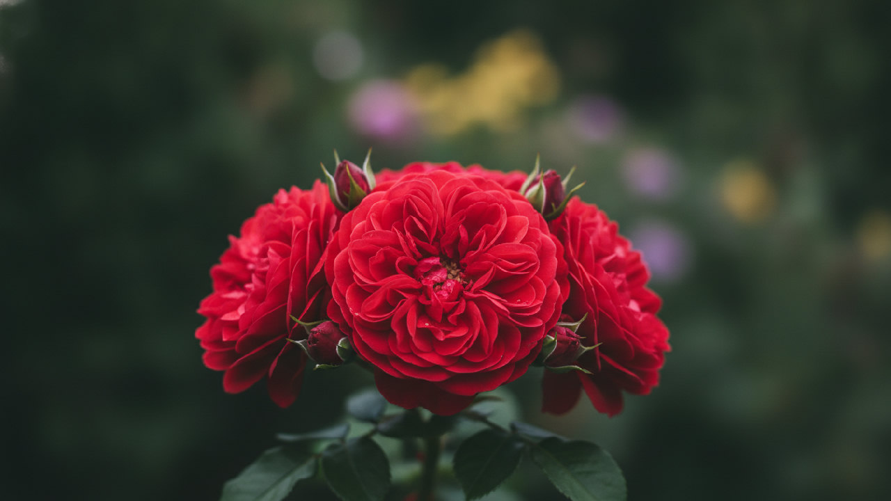 Rosa damascena (Damask Rose)