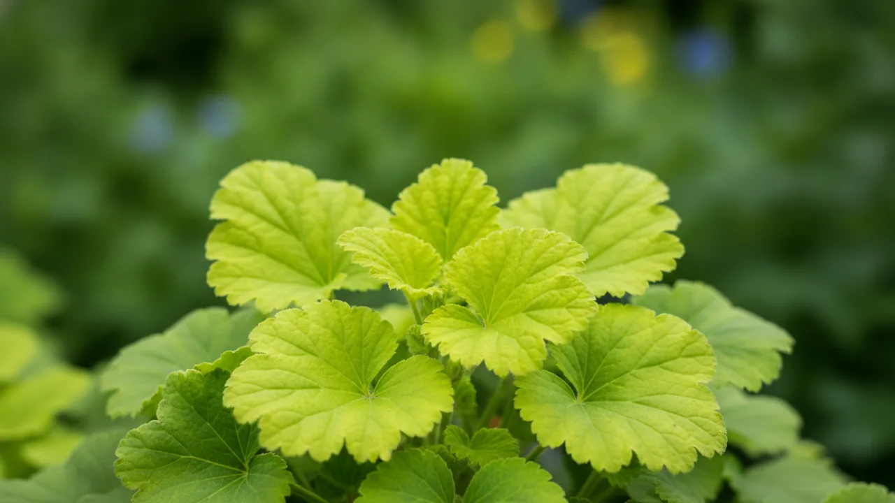 Lime Rickey (Heuchera 'Lime Rickey') - foliage plant, illustrated plant card