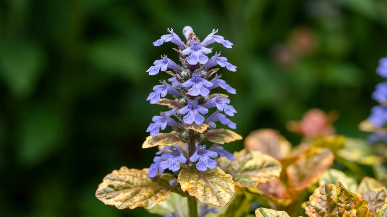 Feathered Friends Parrot Paradise Ajuga (Ajuga 'Parpar') - foliage plant, illustrated plant card