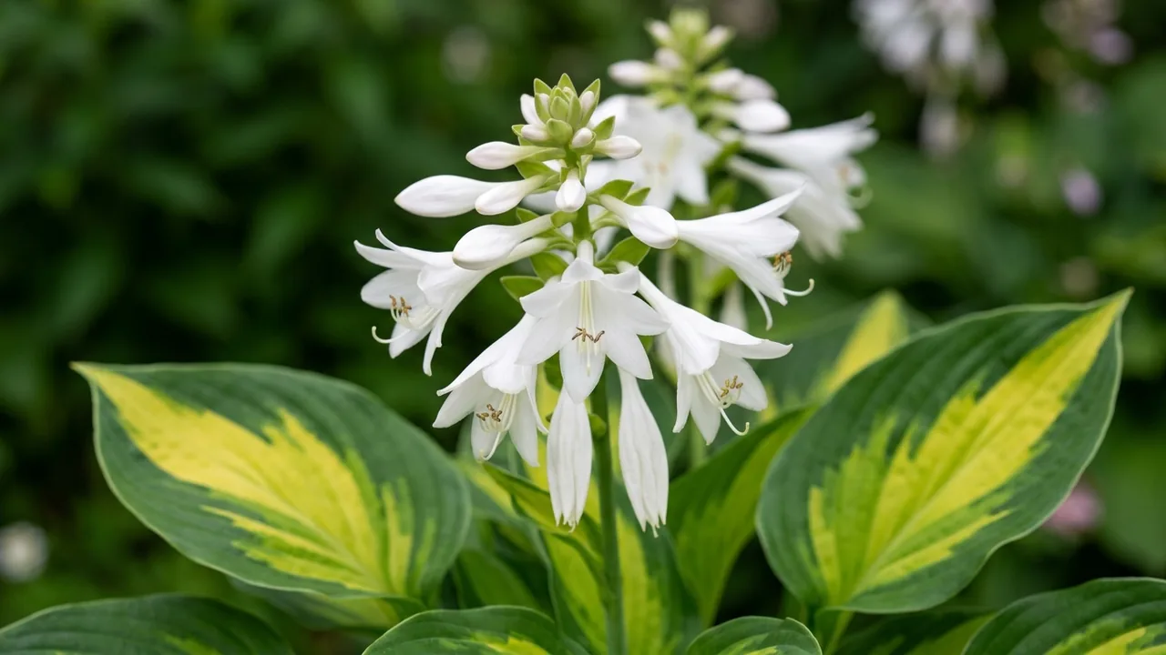 Avocado Hosta (Hosta 'Avocado') - foliage plant, illustrated plant card