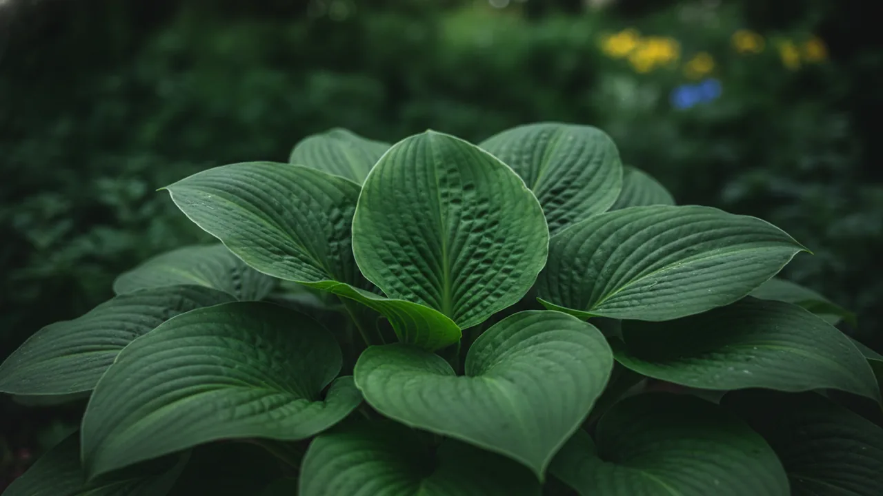 Empress Wu (Hosta 'Empress Wu') - foliage plant, illustrated plant card