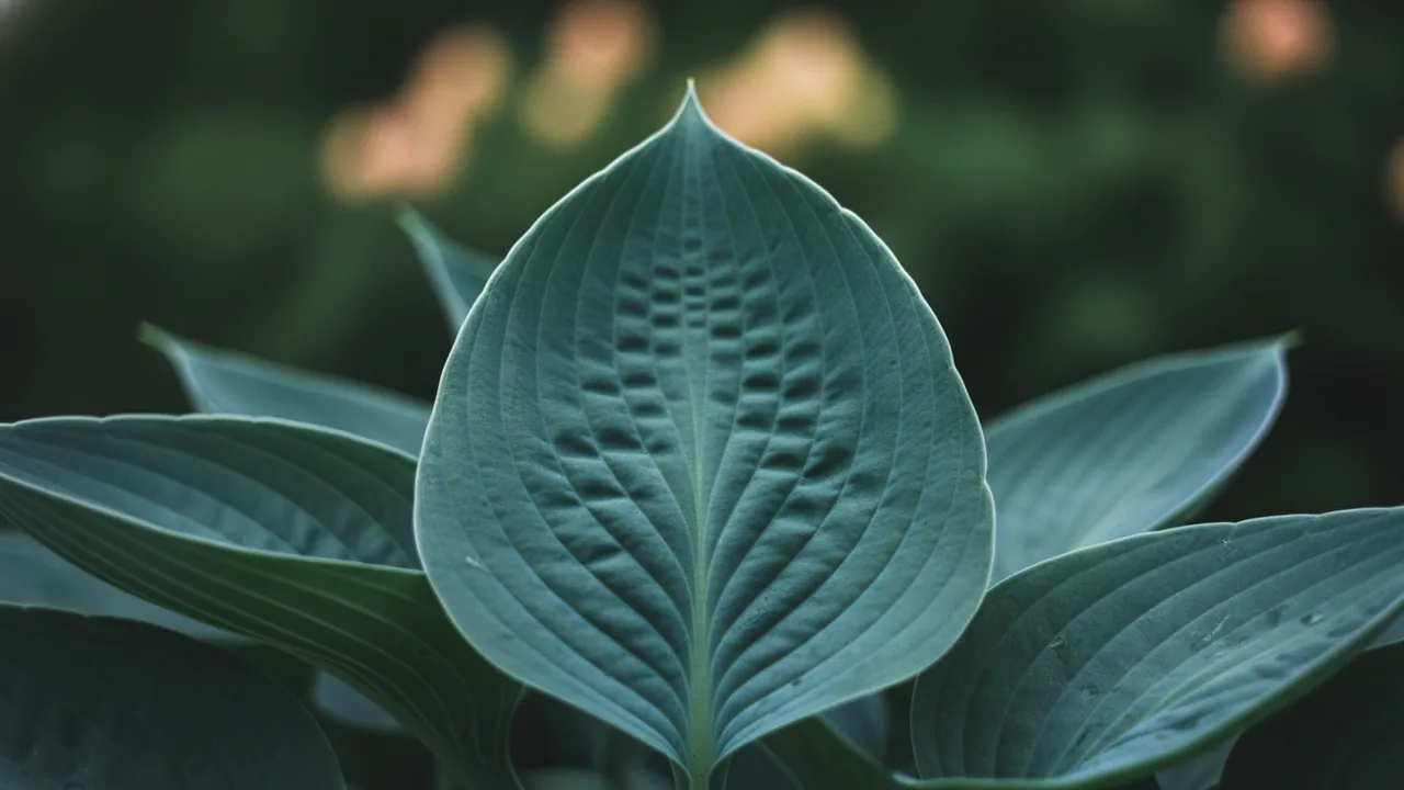 Krossa Regal (Hosta 'Krossa Regal') - foliage plant, illustrated plant card