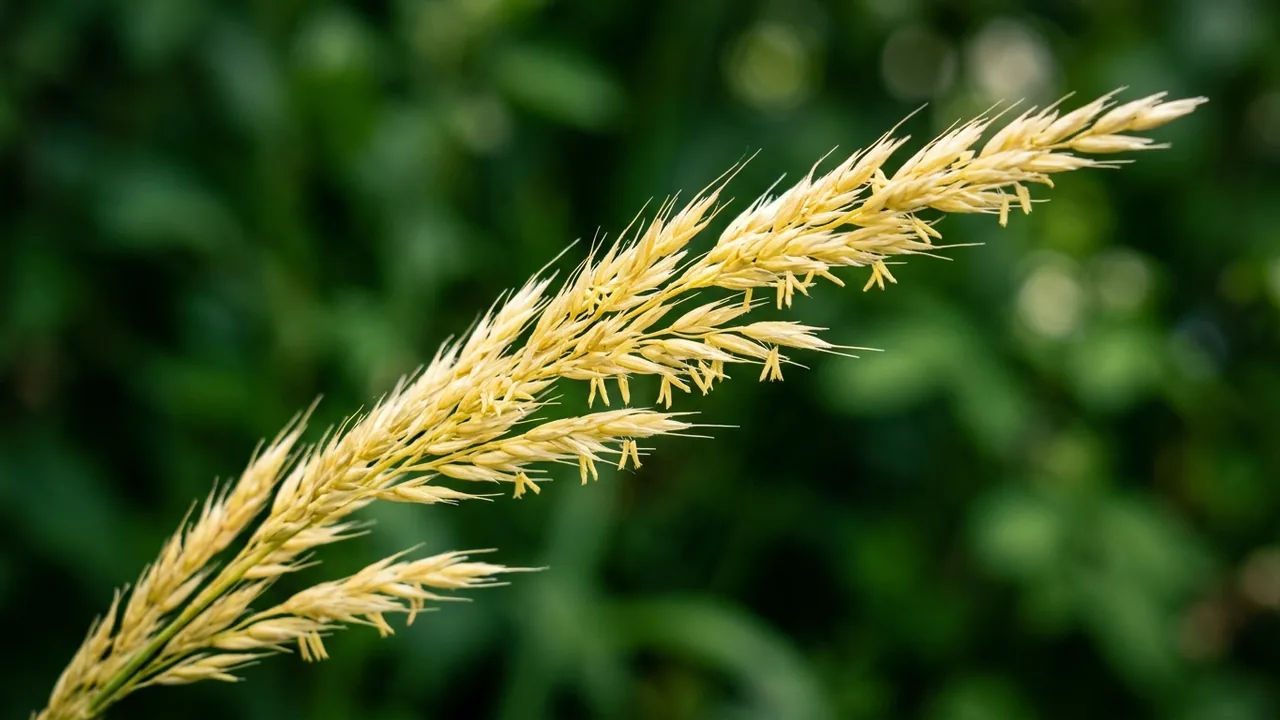 Idaho Fescue (Festuca idahoensis) - foliage plant, illustrated plant card