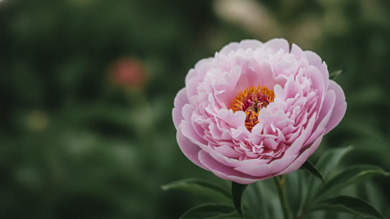 Do Tell (Paeonia 'Do Tell') - pink flowers, illustrated plant card