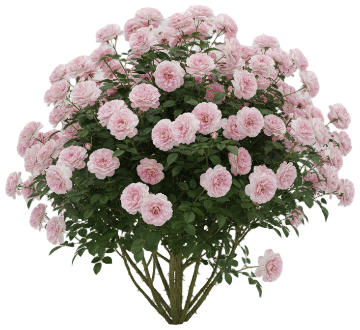 Madame Anisette Rose cut-out illustration
